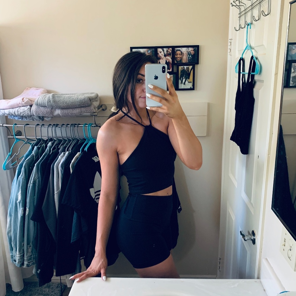 {urban outfitters} Halter Crop Top